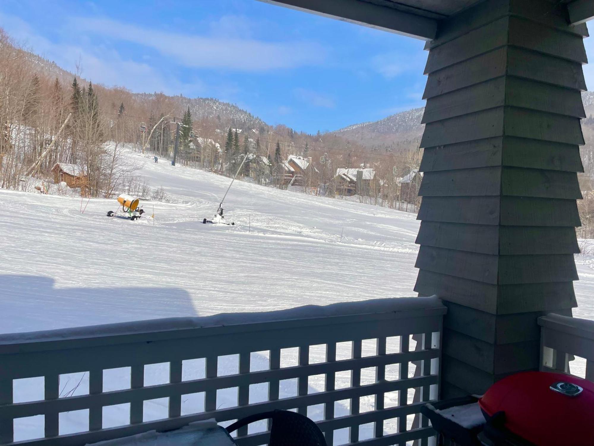 스톤햄 Ski-In, Ski-Out Chaleureux Studio Loft Au Pied Des Pistes De Ski 아파트 외부 사진