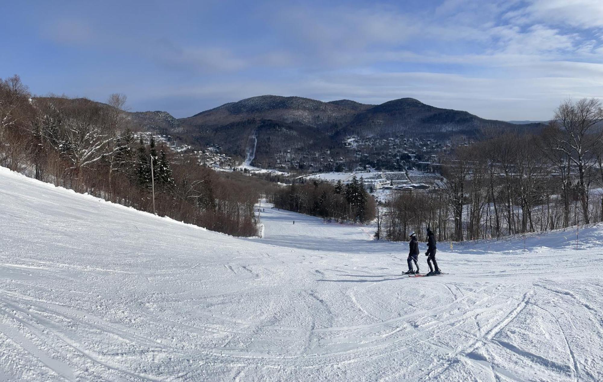 스톤햄 Ski-In, Ski-Out Chaleureux Studio Loft Au Pied Des Pistes De Ski 아파트 외부 사진